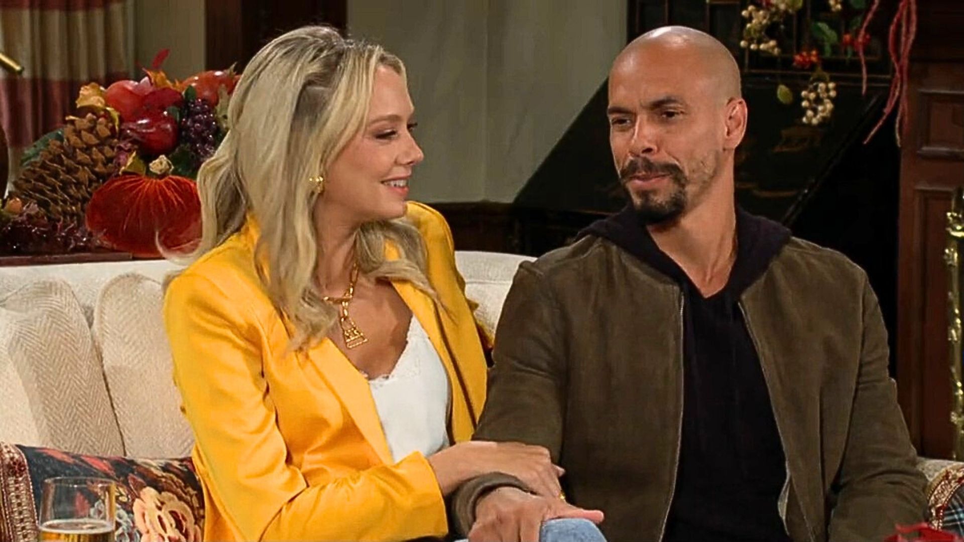 Melissa Ordway and Bryton James as Abby and Devon on The Young and the Restless | Image: CBS