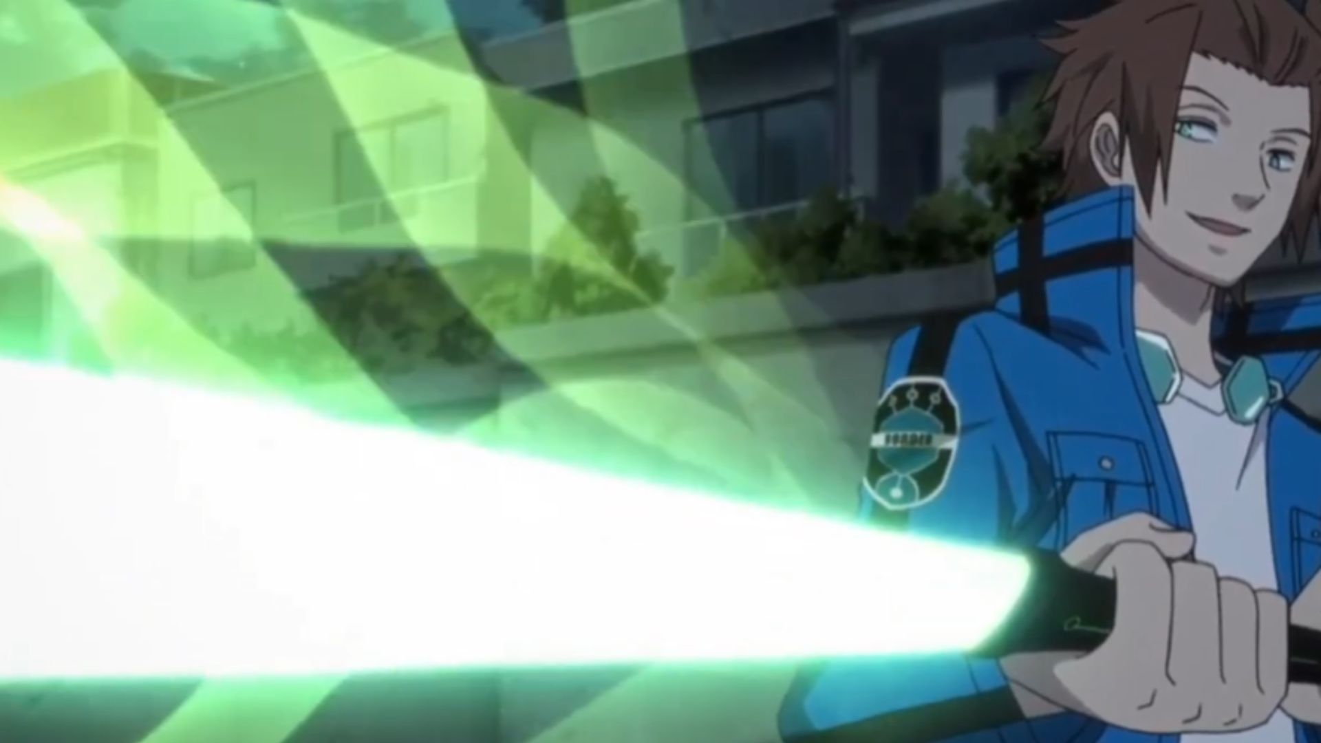 Jin shows his Fujin sword for the first time (Image Source: Toei Animation)