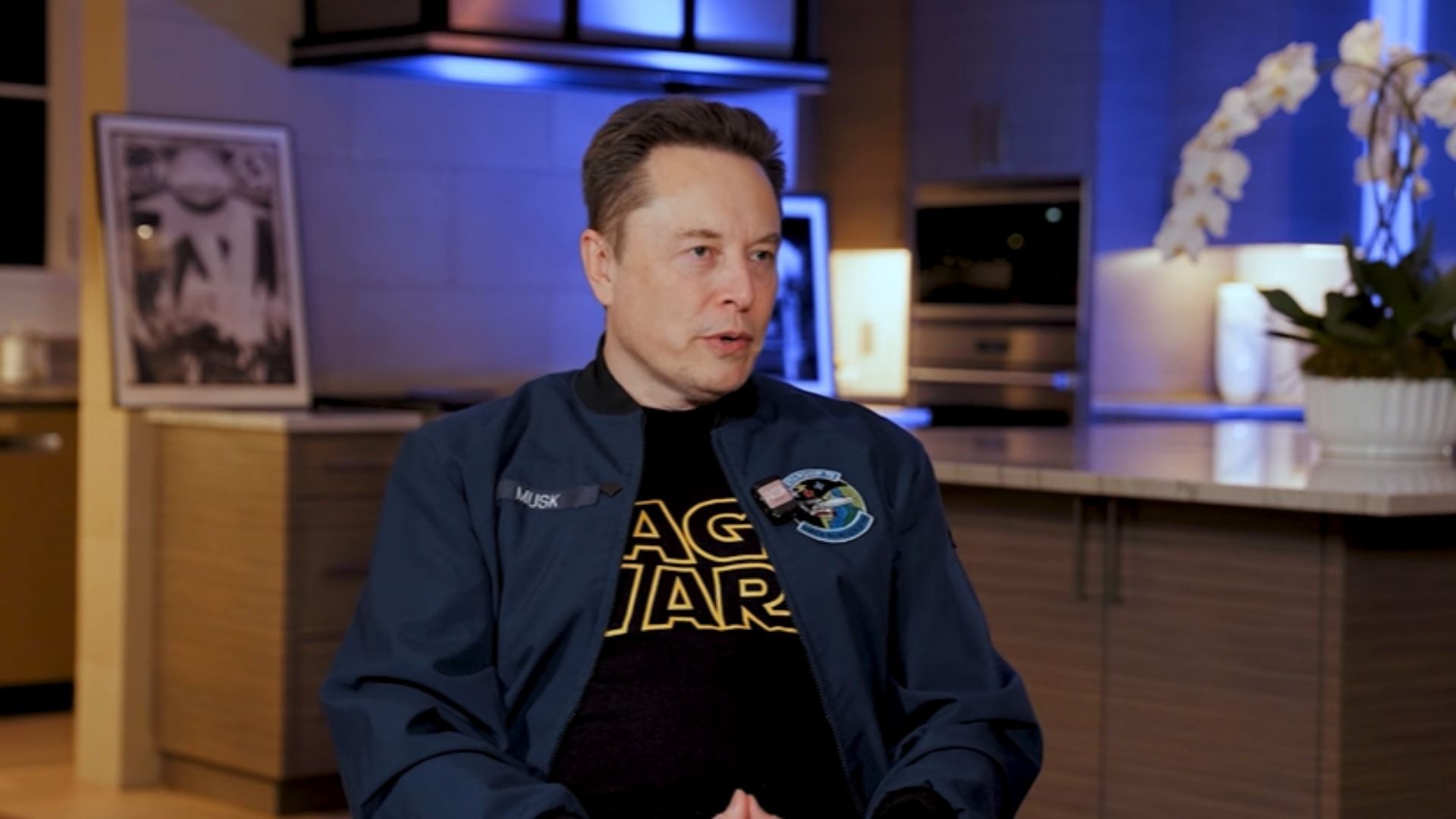 Elon Musk talking about Charlie Kirk