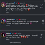 More celebrities commented under the post (Image via Instagram/@anokyai)