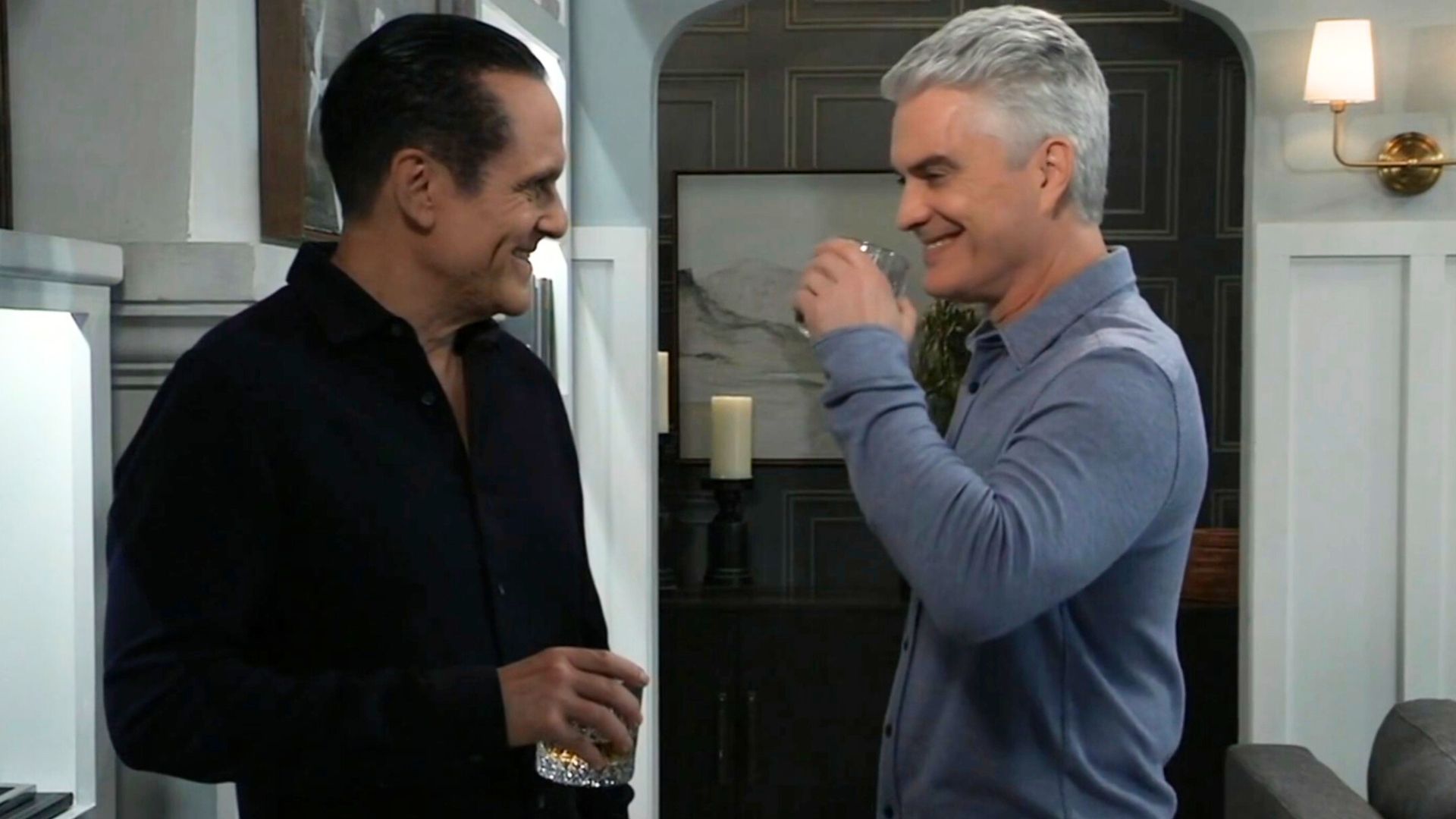 Maurice Benard and Rick Hearst on General Hospital | Image: ABC