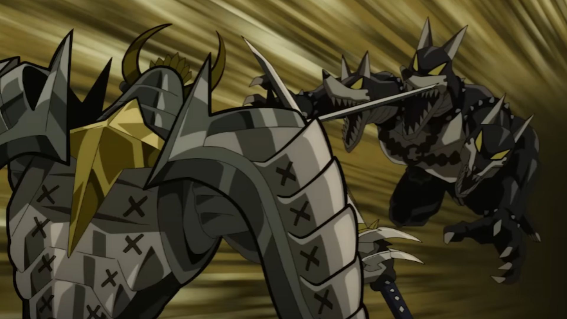 G5 vs. Mad Underdog Cerberus of Child Emperor (Image Source: J.C. Staff)