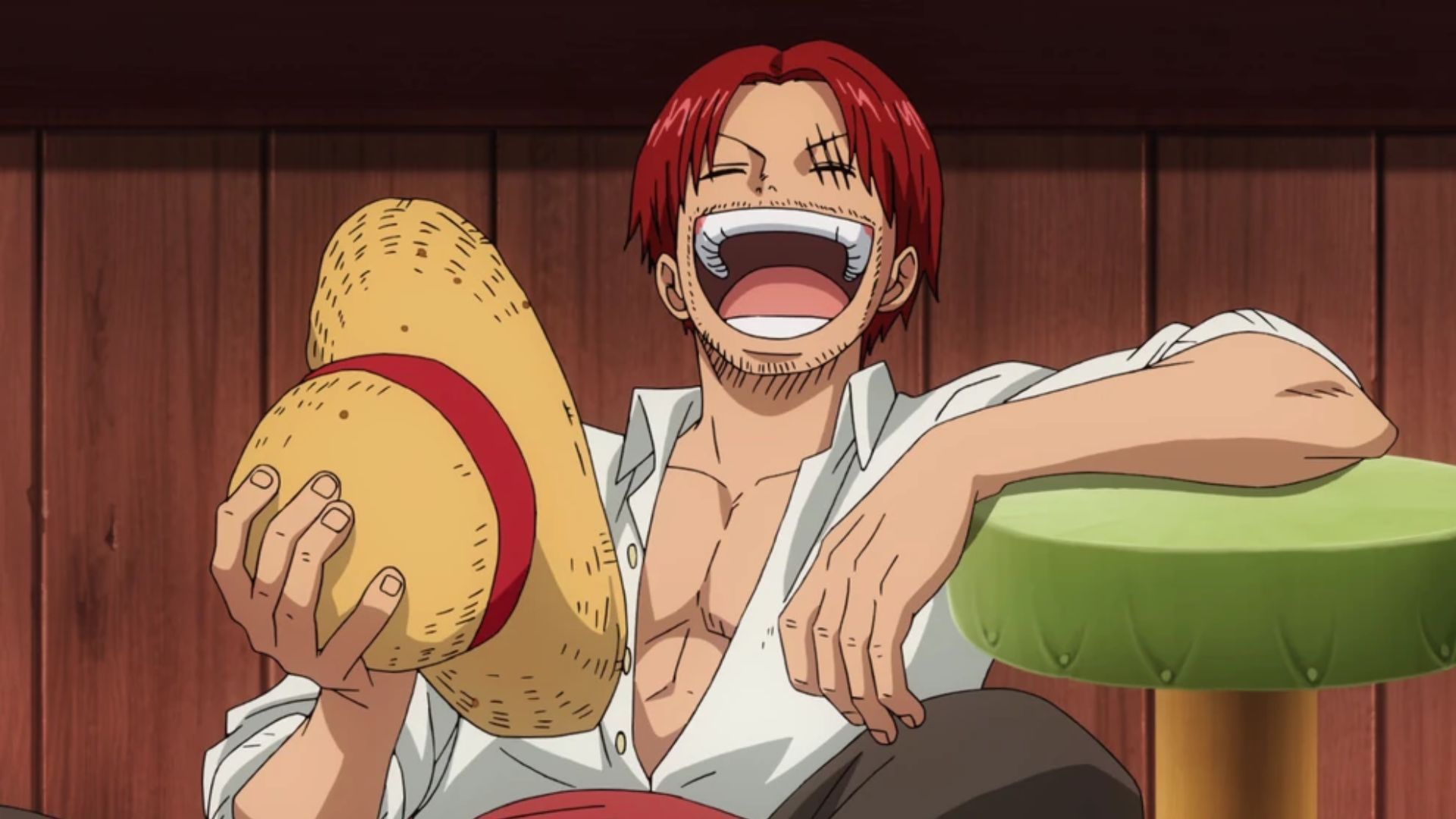 Shanks, as seen in anime (Image credit: Toei Animation)