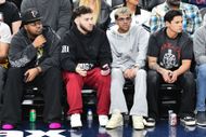 Celebrities At The Los Angeles Clippers Game - Source: Getty