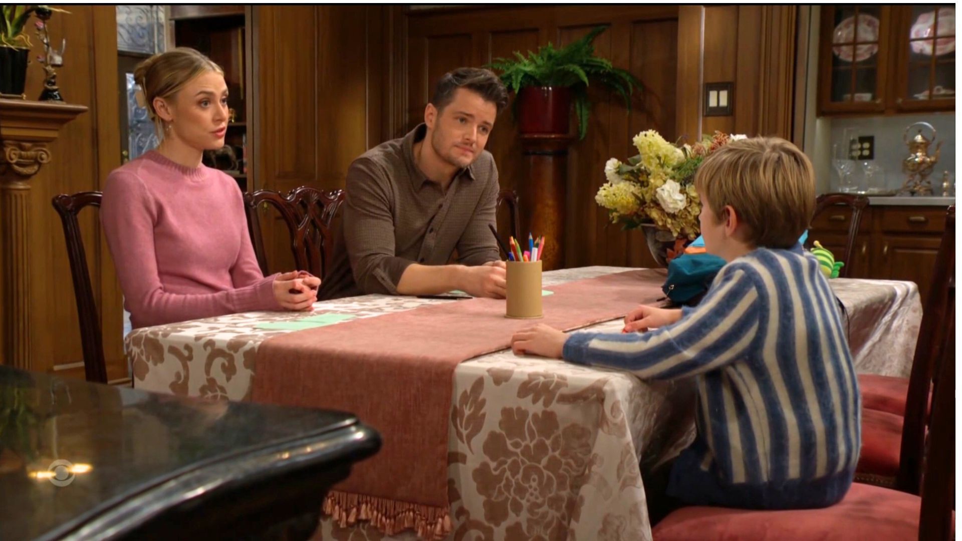 Claire, Kyle, and Harrison on The Young and the Restless | Image: CBS
