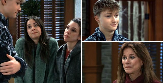 General Hospital's Danny and the Davis girls. | Image Source: ABC