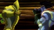 A battle between Stands (Image Source: David Production)