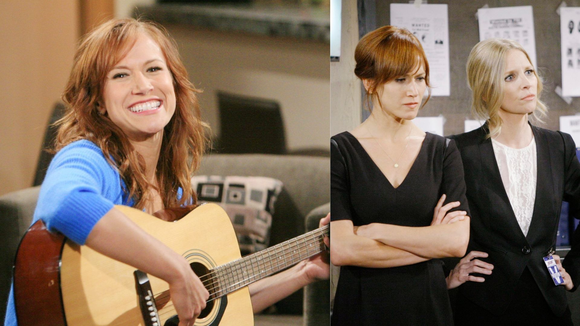 As Heather, Jennifer Landon played guitar and argued cases against Christine on The Young and the Restless | Image: JPI