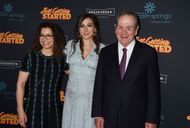 Tommy Lee Jones with his wife and daughter at the Premiere Of Broad Green Pictures' 'Just Getting Started' - Arrivals - Source: Getty