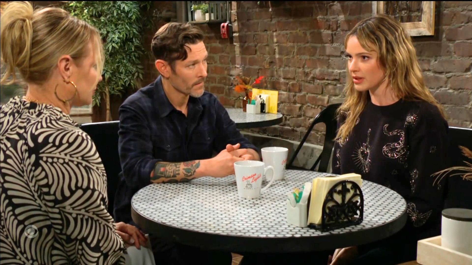 Sharon, Daniel, and Tessa on The Young and the Restless | Image: CBS