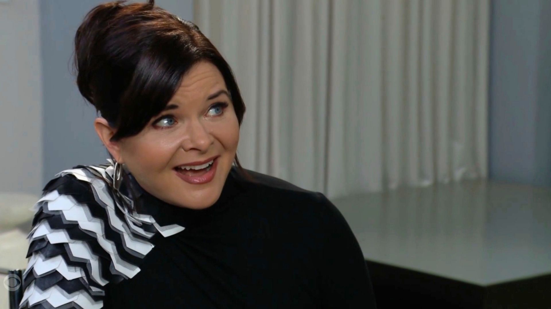 Katie is shocked at Eric's suggestion on The Bold and the Beautiful | Image: CBS