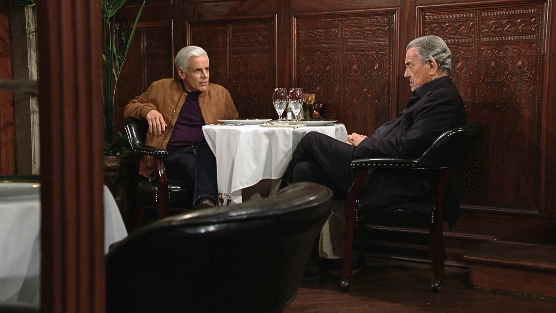 Christian LeBlanc and Eric Braeden on The Young and the Restless | Image: CBS