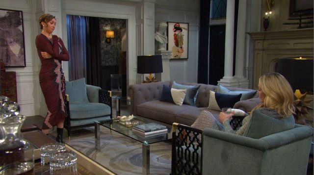 Gwen (Emily O' Brien) and Kristen (Stacy Haiduk) on Days of our Lives. \Image: Peacock