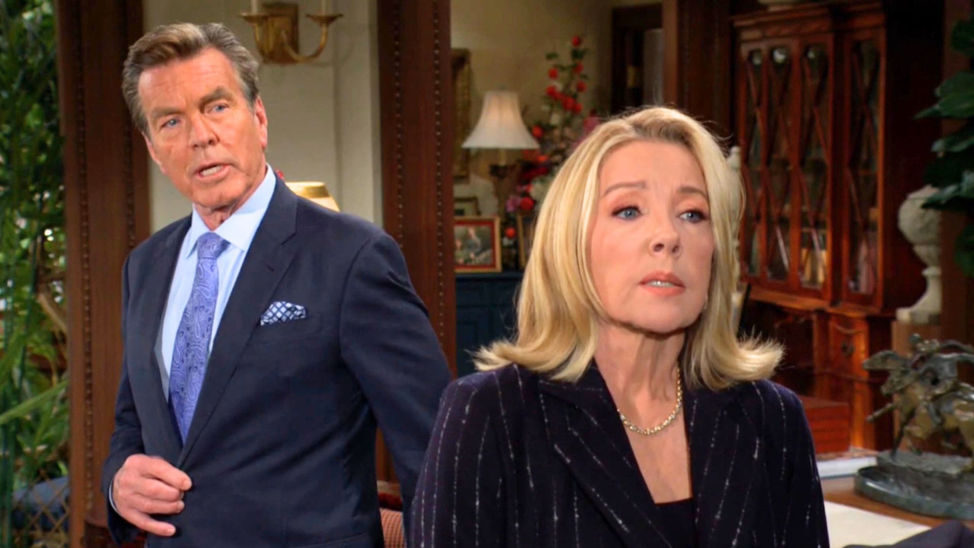 The Young and the Restless' Jack and Nikki were caught by Victor | Image: CBS