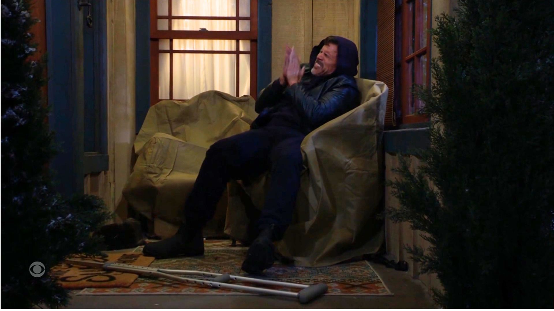 Nick is in terrible pain on The Young and the Restless | Image: CBS