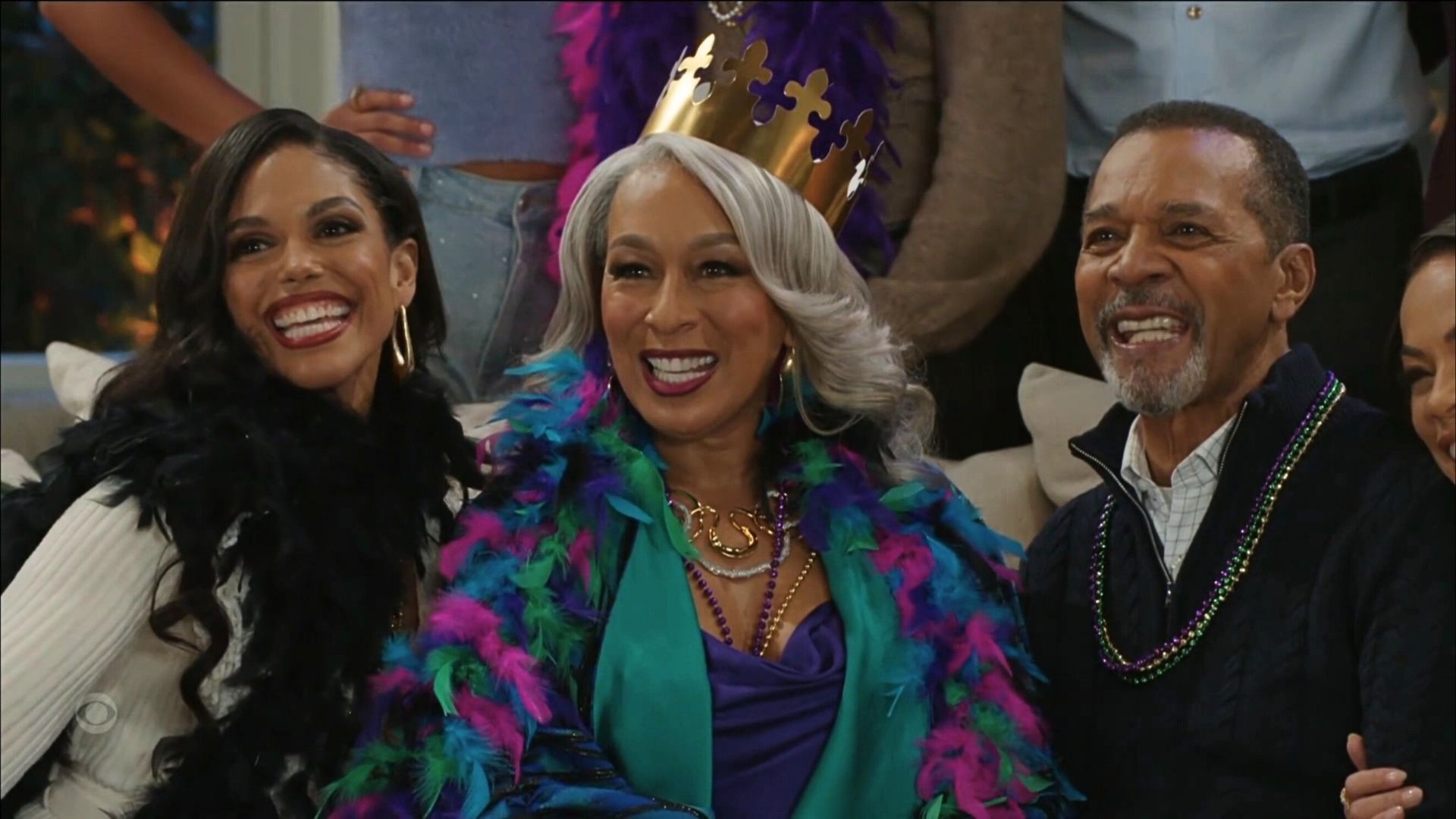 Beyond the Gates: Anita, Vernon and Dani Dupree : Image: CBS