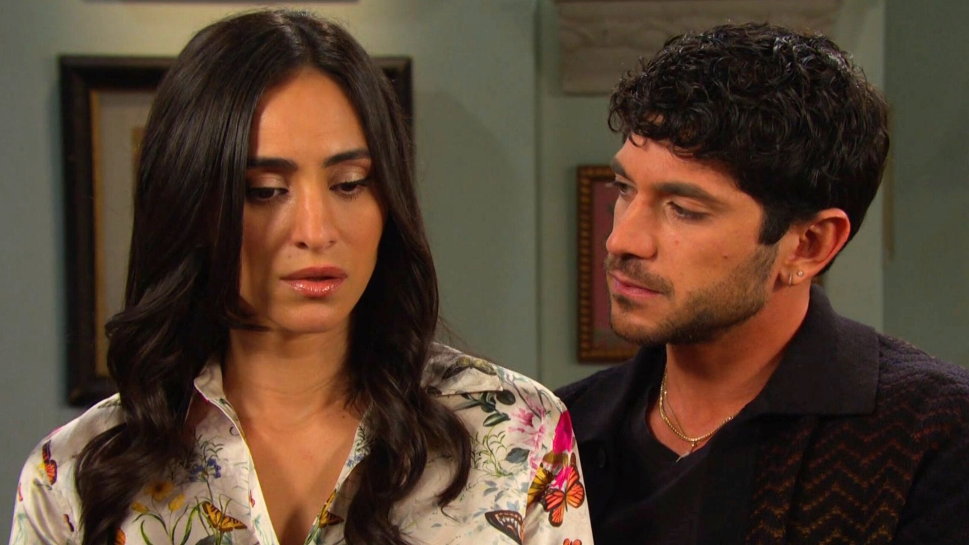 Gabi has to say goodbye to Javi on Days of our Lives | Image: Peacock