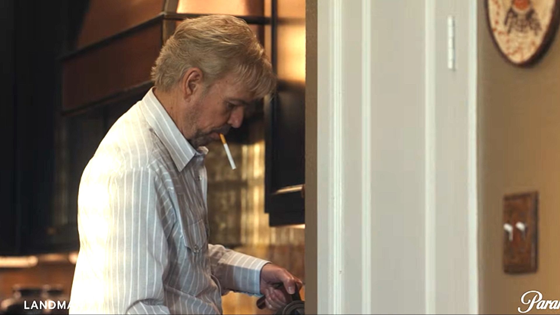 Tommy Norris in episode 8 (Image via Landman Official| YouTube)