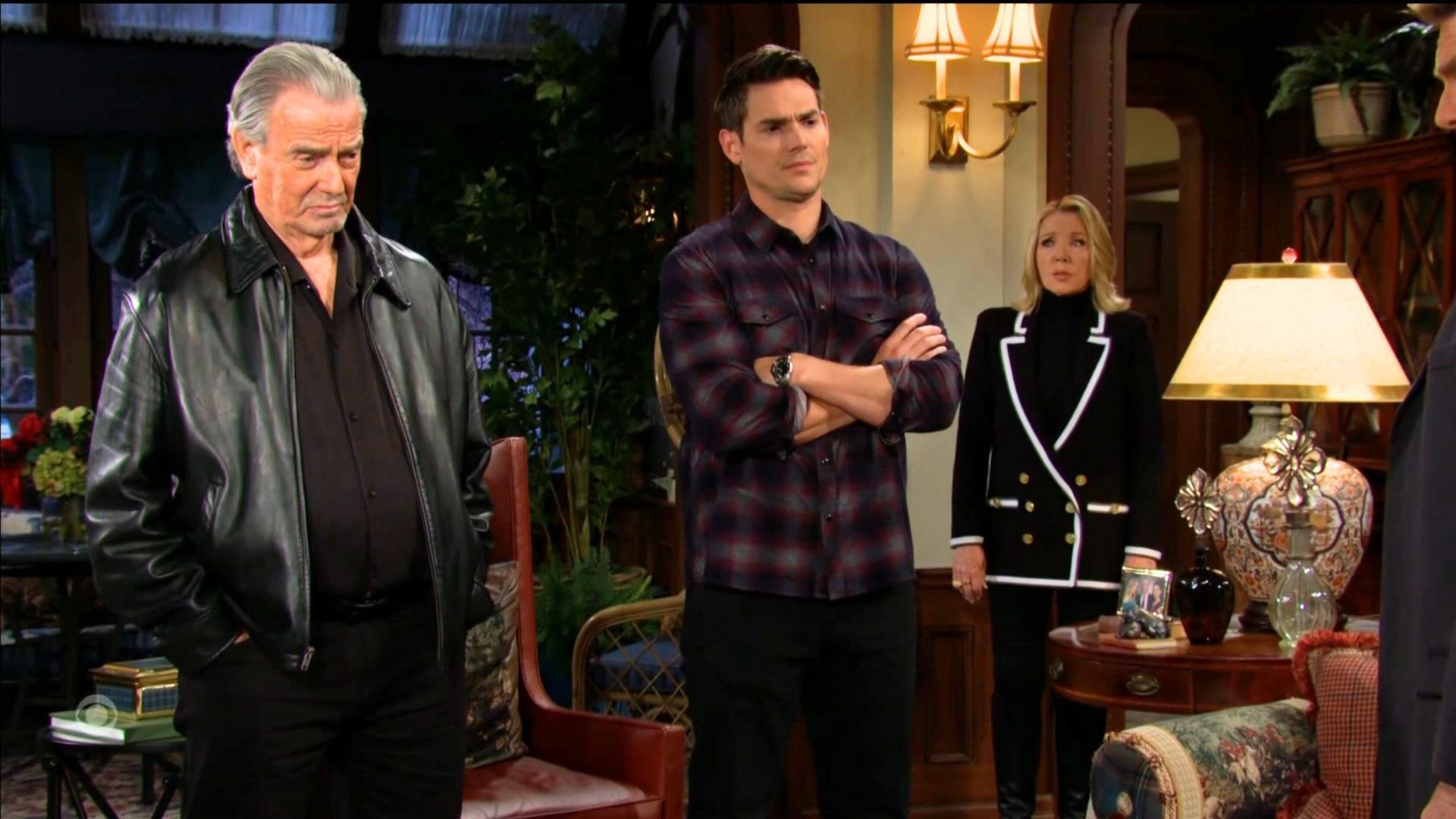 Victor seemingly would rather let Matt go than let Jack win on The Young and the Restless | Image: CBS