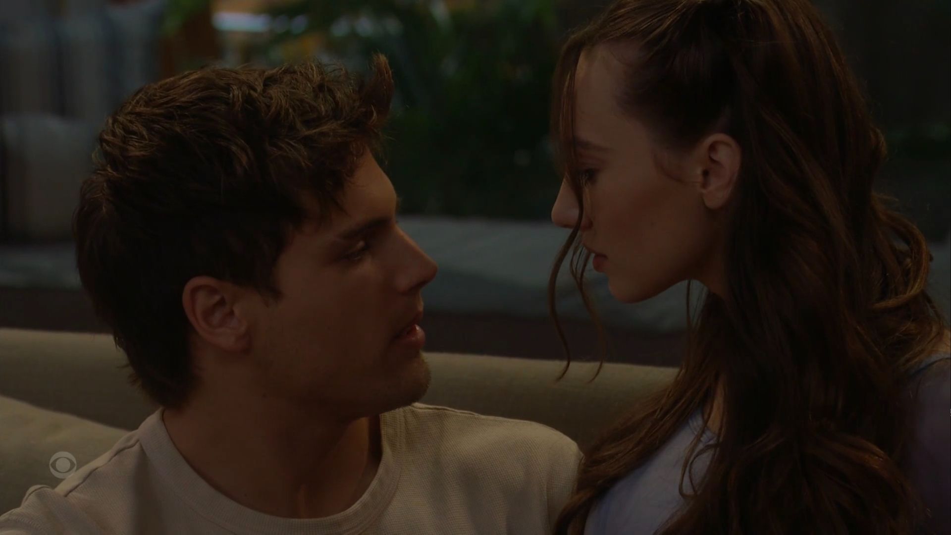 The Bold and the Beautiful: Will and Dylan about to kiss | Image: CBS