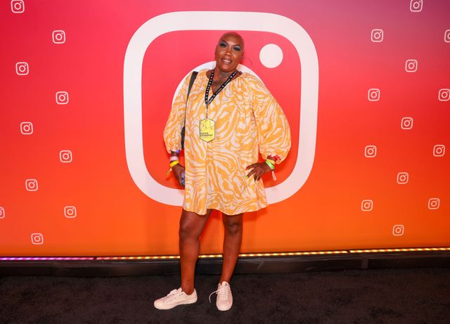 Shirley Raines Attending Instagram Night Out With Latto Event - Source: Getty