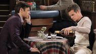 Xander and Leo drown their sorrows on Days of our Lives | Image: JPI