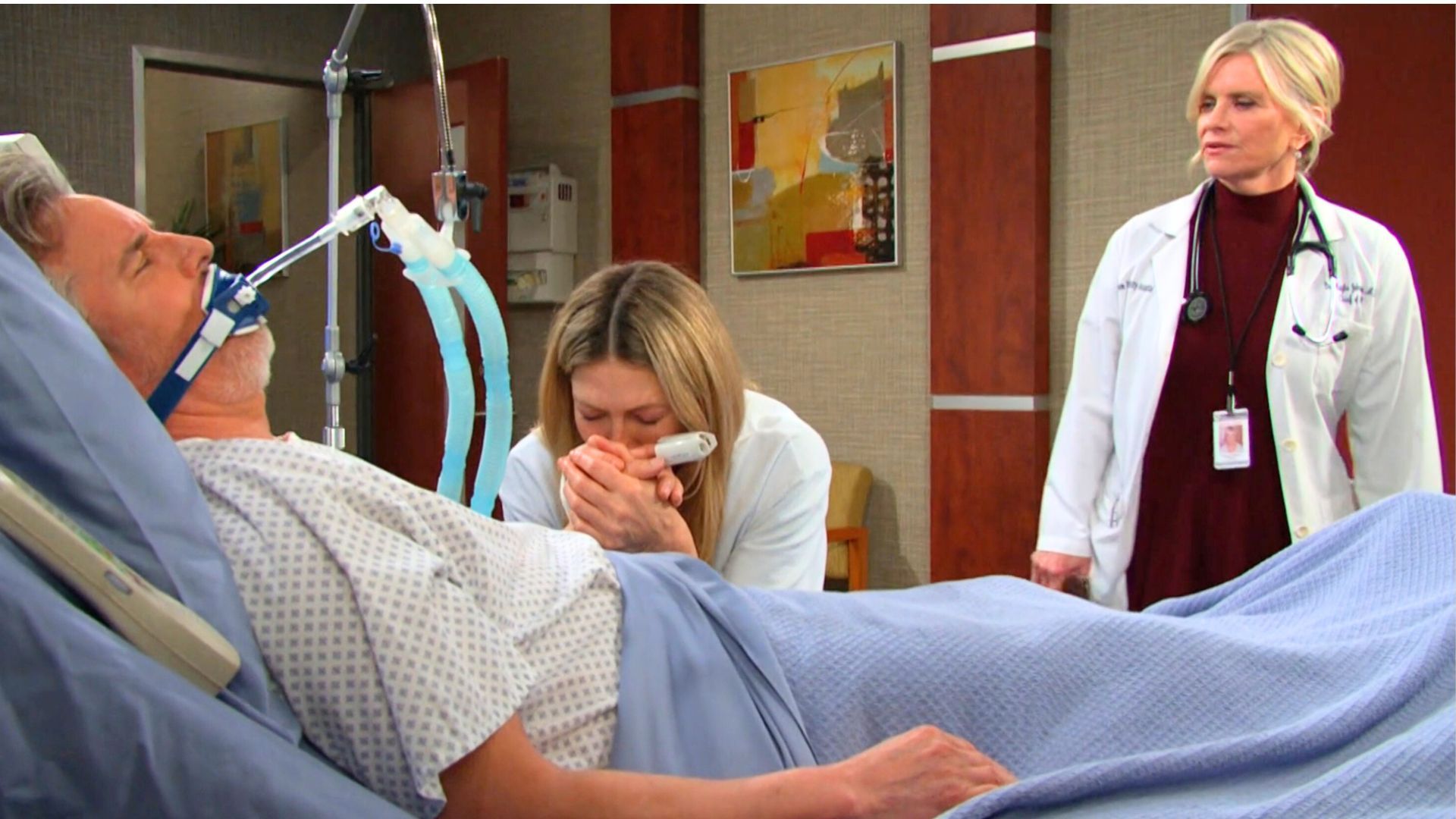 Peter, Kristen, and Kayla on Days of our Lives | Image: Peacock