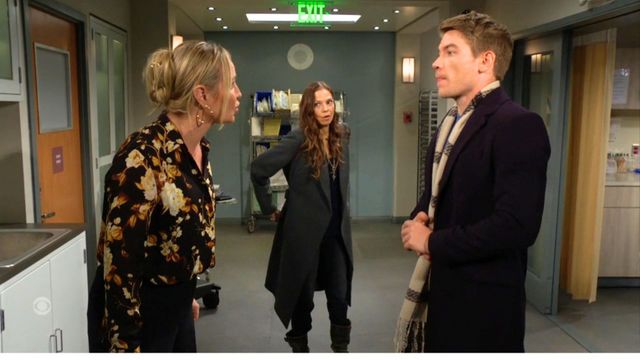 Sharon, Sienna, and Noah on The Young and the Restless | Image: CBS