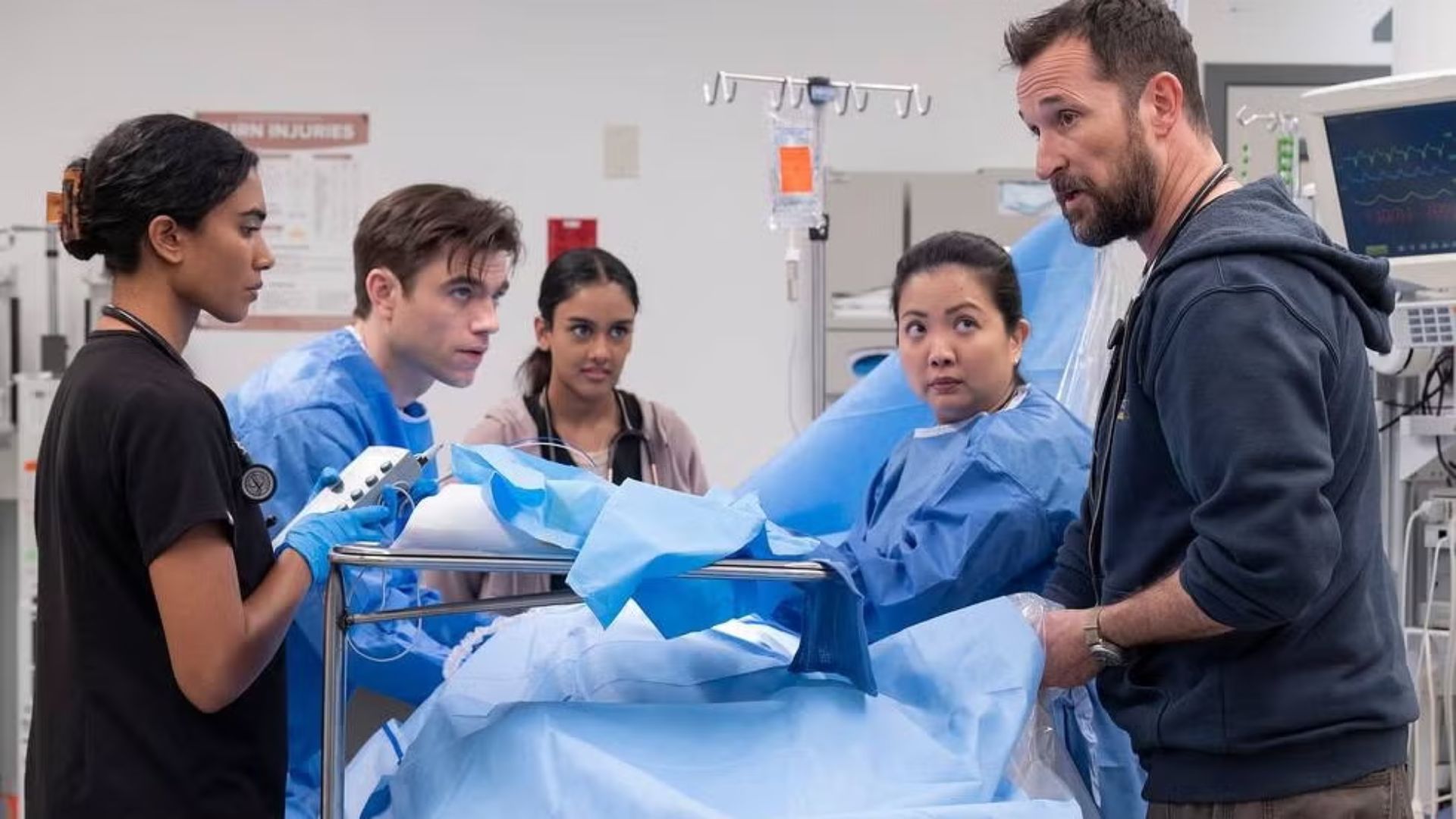 The doctors in The Pitt Season 2 (Image via HBO Max)