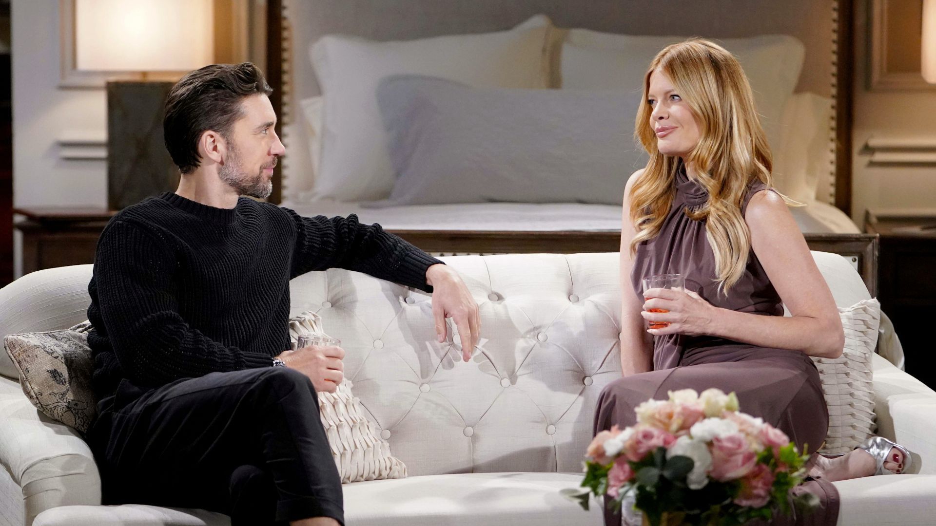 Cane (Billy Flynn) and Phyllis (Michelle Stafford) on The Young and the Restless | Image: JPI