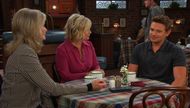 Johnny (Carson Boatman), Marlena (Deidre Hall), and Kayla (Mary Beth Evans) on Days of our Lives. \Image: Peacock