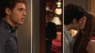Will is shocked to see RJ and Electra kissing on The Bold and the Beautiful | Image: CBS