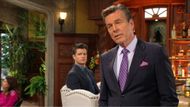 Jack (Peter Bergman) and Kyle (Michael Mealor) on The Young and the Restless | Image: CBS
