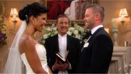 Maya and Rick's 2015 wedding on The Bold and the Beautiful I Image: CBS