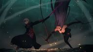 Rider vs Saber fight (Image Source: Studio Ufotable)
