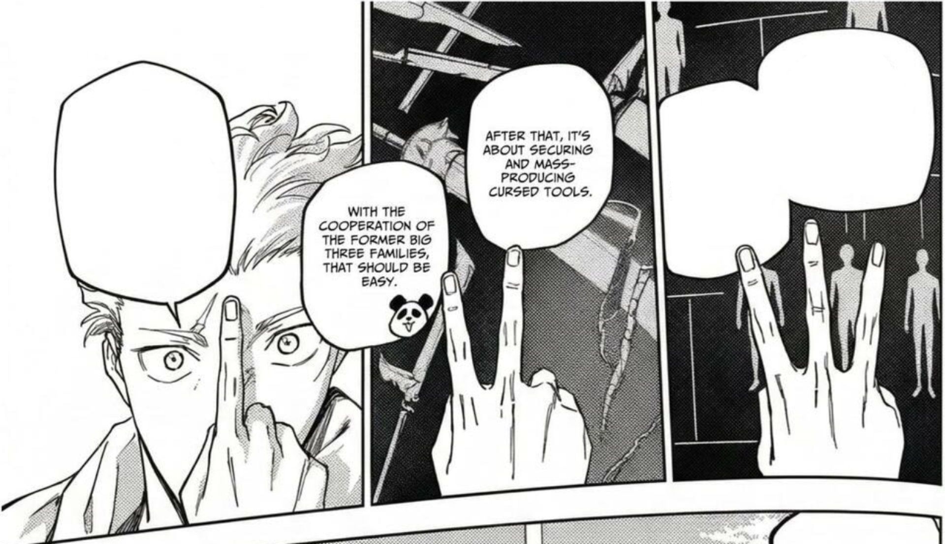 Yuji talking about cursed tools - Source: Shueisha
