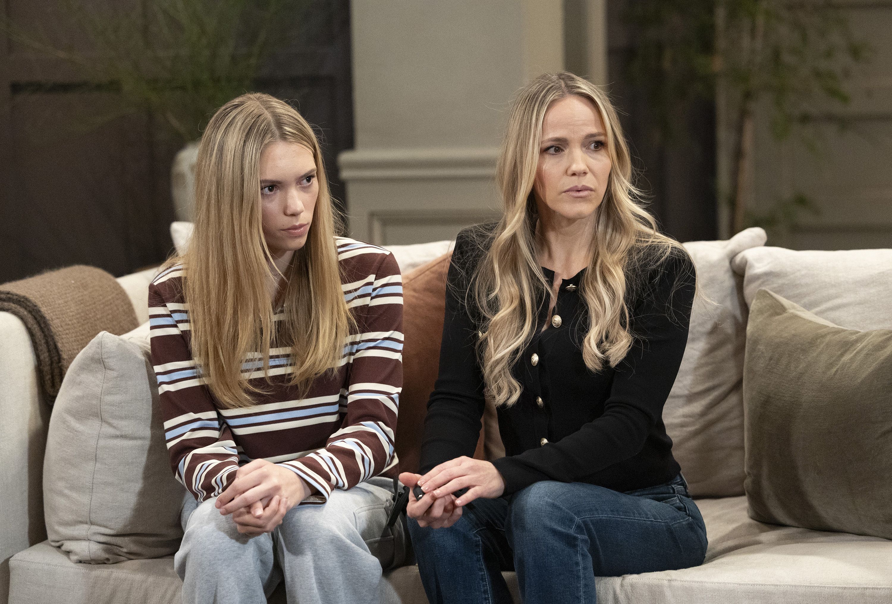 Charlotte with Lulu (Alexa Havins) on General Hospital | Image: ABC