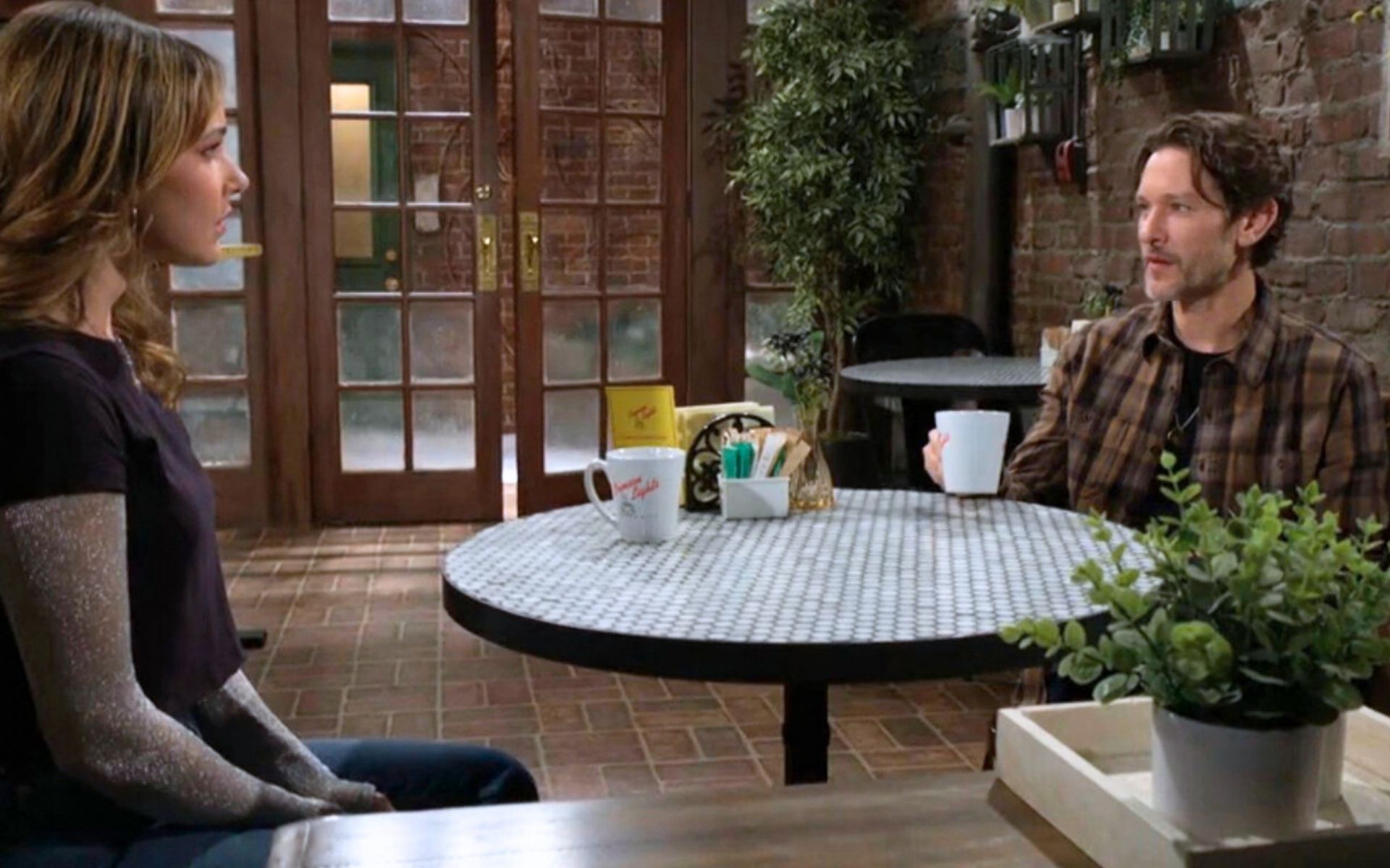 The Young and the Restless' Tessa and Daniel | Image: CBS
