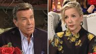 Peter Bergman and Melody Thomas Scott on The Young and the Restless | Image: CBS