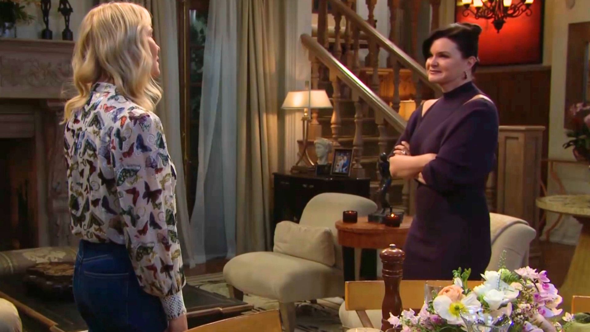 Brooke and Katie argued and argued | Image: CBS