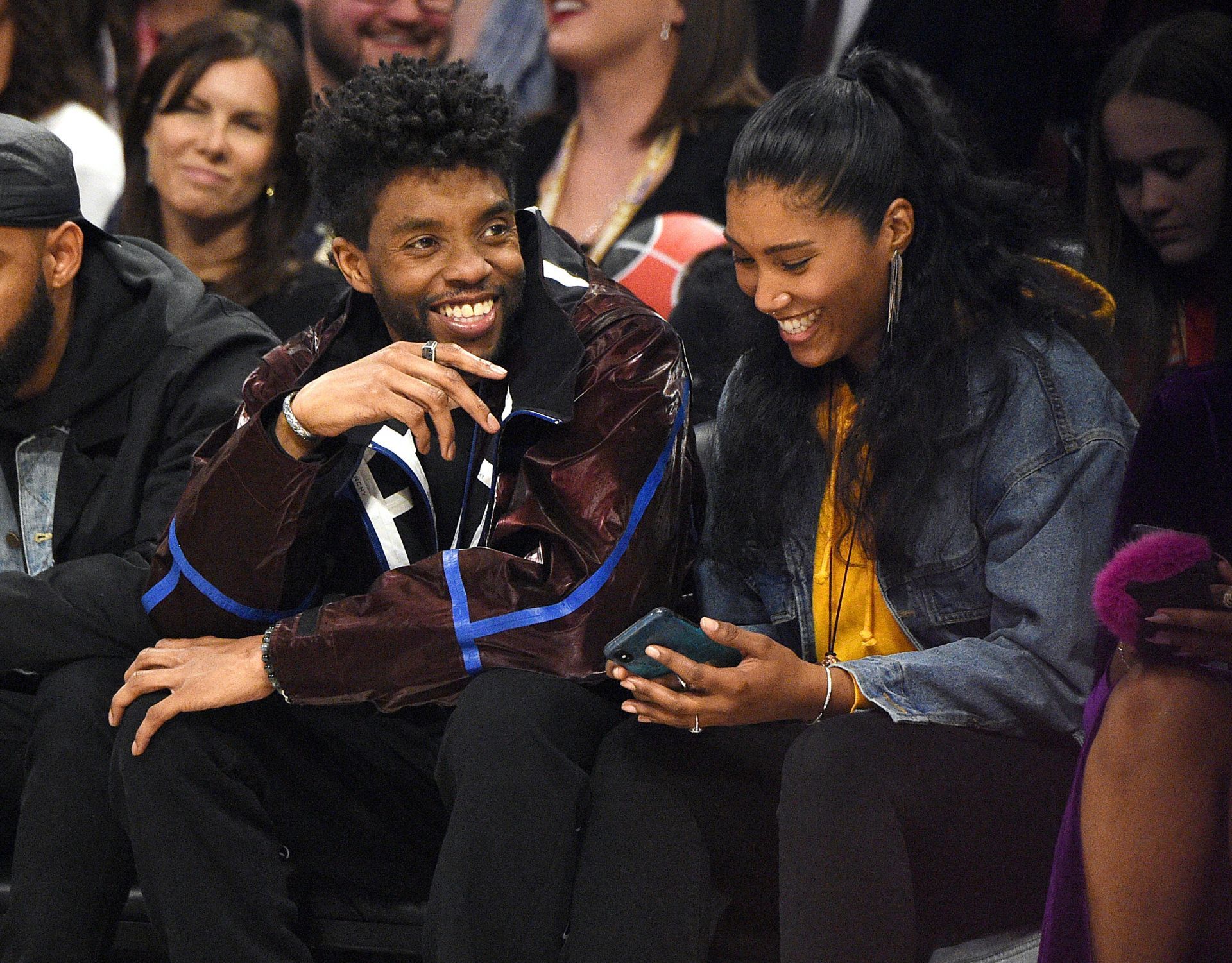 Celebrities Attend The 69th NBA All-Star Game - Inside - Source: Getty