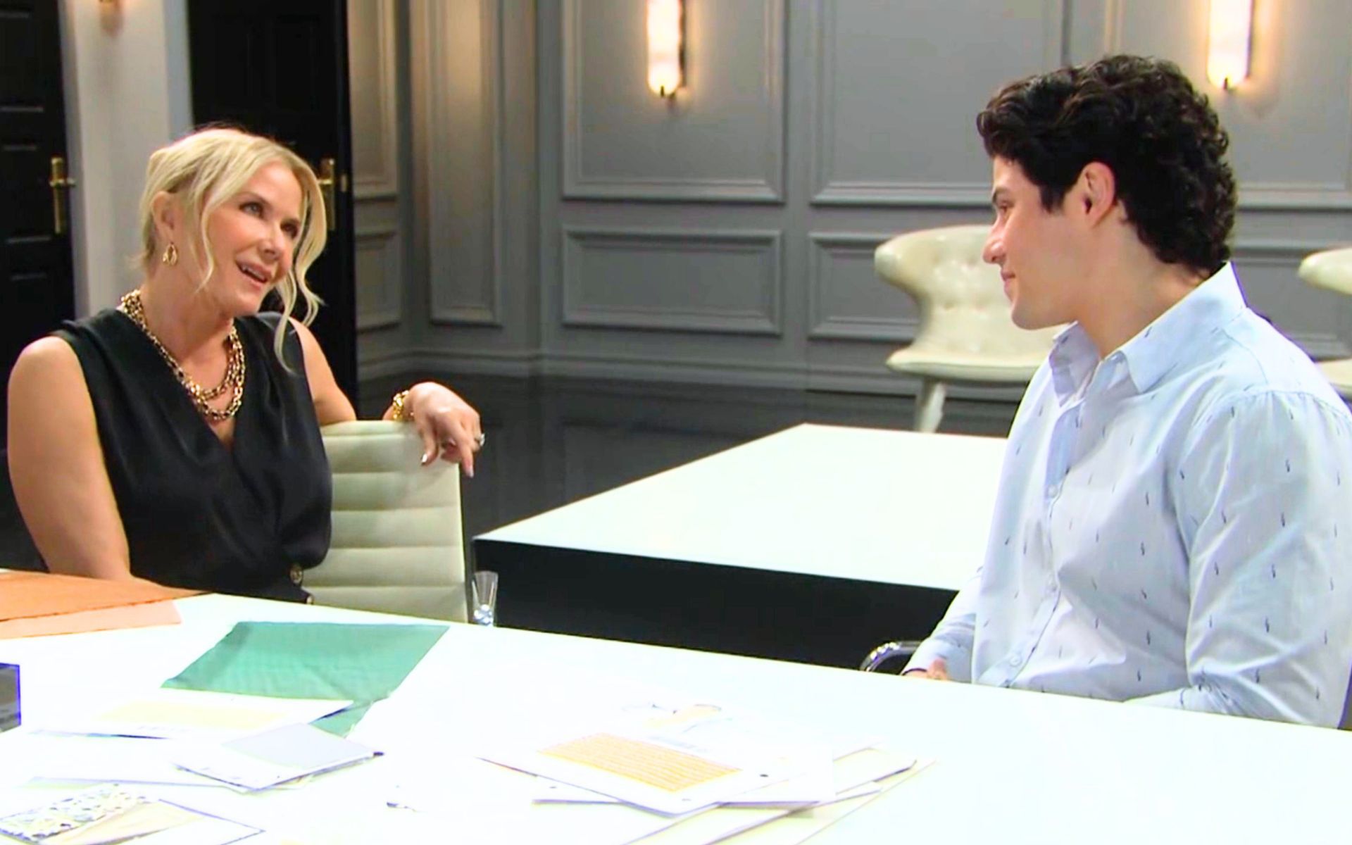The Bold and the Beautiful's Brooke and RJ | Image: CBS