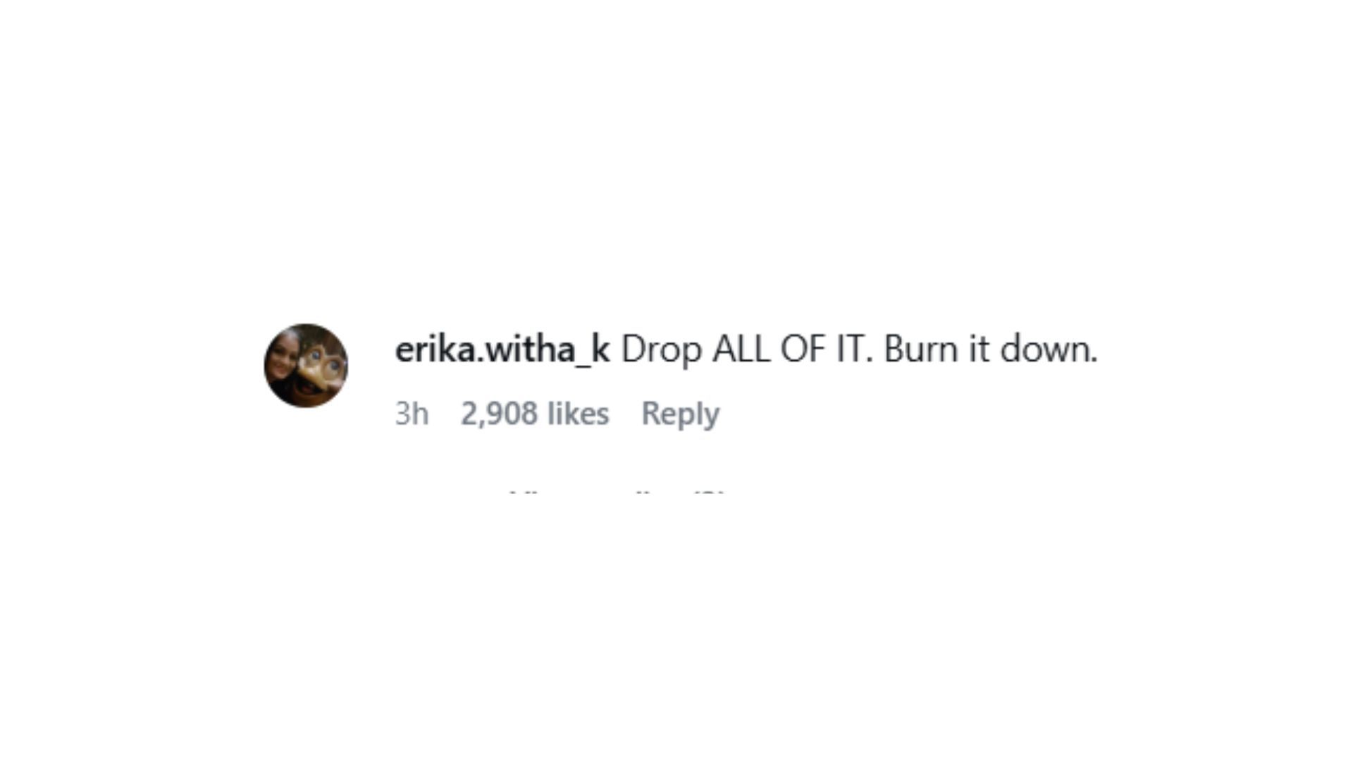 A netizen reacts (Image via Instagram/@labrinth)