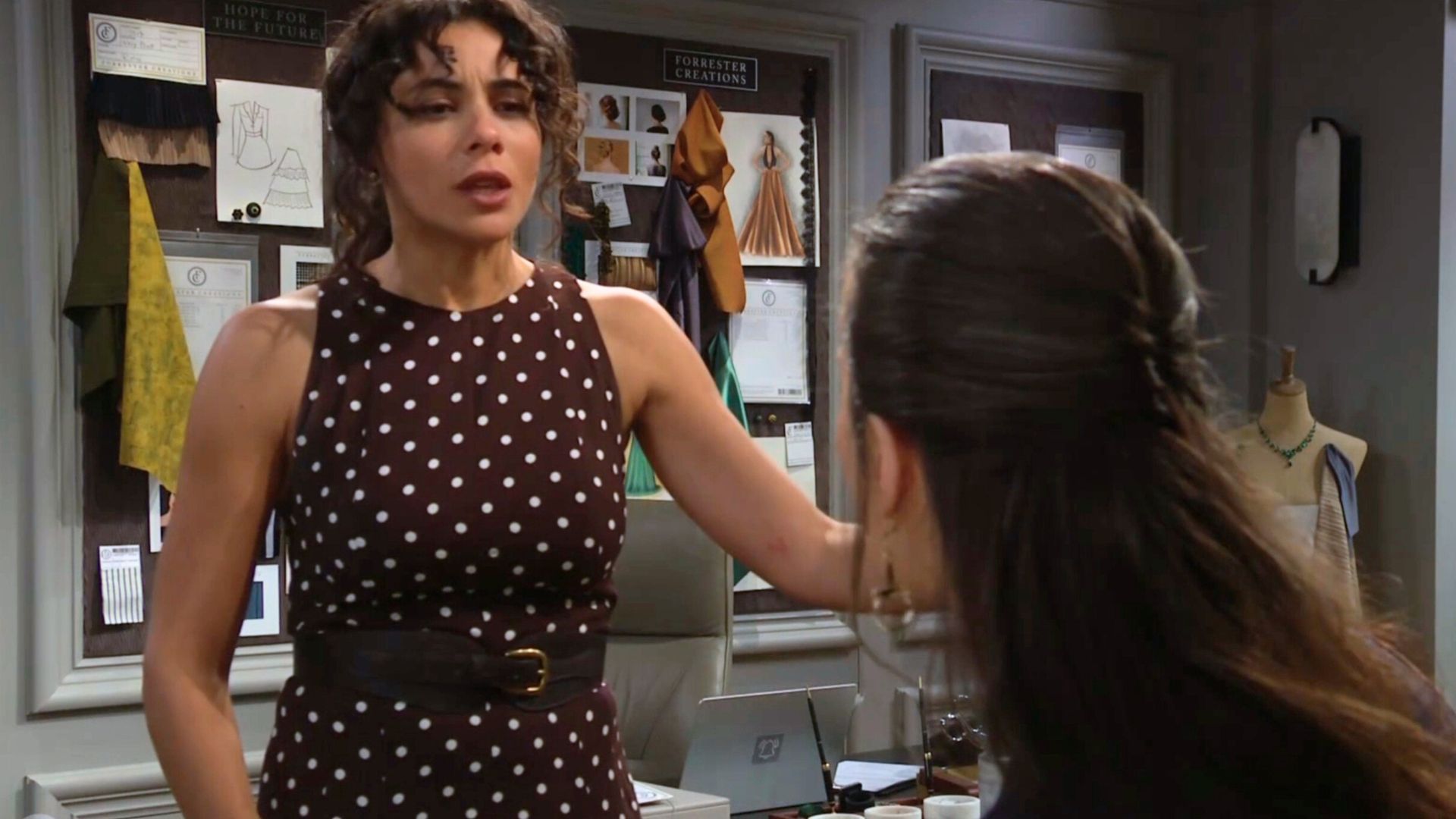 Daphne tried to reason with Ivy on The Bold and the Beautiful | Image: CBS