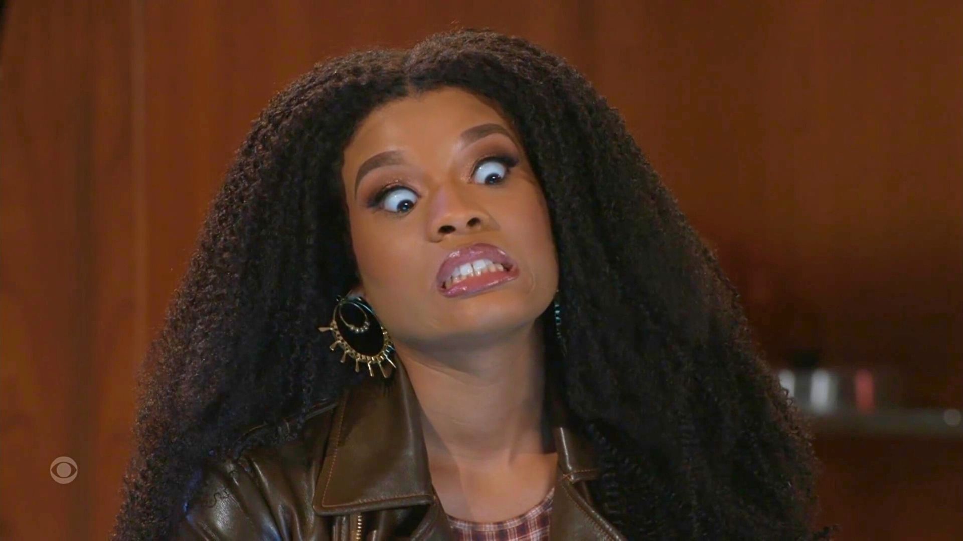 Eva,frustrated with her momma and her ways | Image: CBS