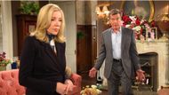 Nikki (Melody Thomas Scott) is offering Jack (Peter Bergman) her support in taking down Victor on The Young and the Restless | Image: CBS