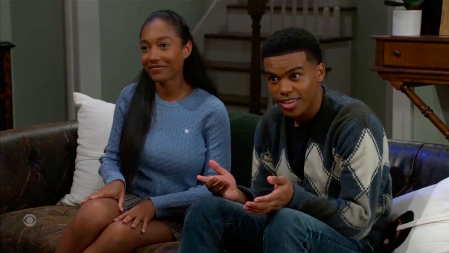 Tyrell and Samantha weren't dancing around the issues on Beyond the Gates | Image: CBS