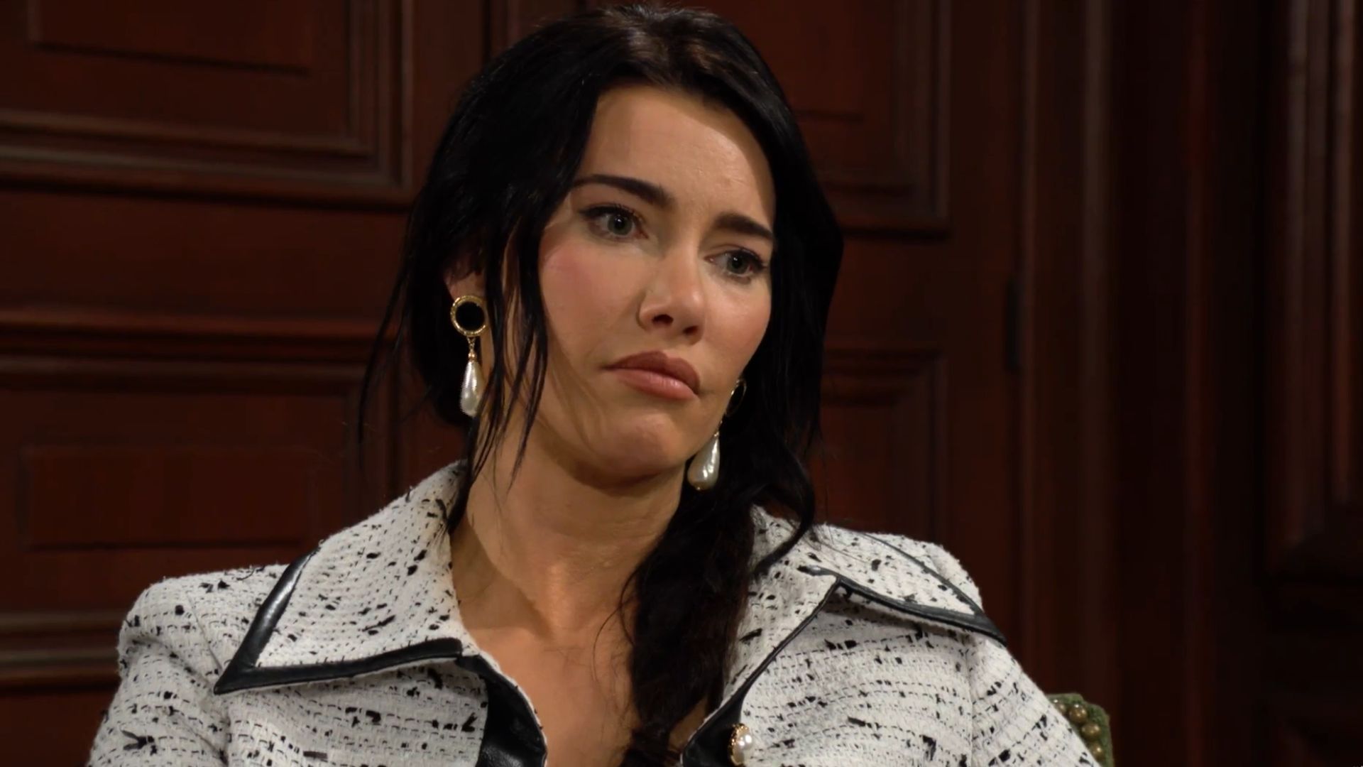 Steffy in a scene from The Bold and the Beautiful I Image: CBS