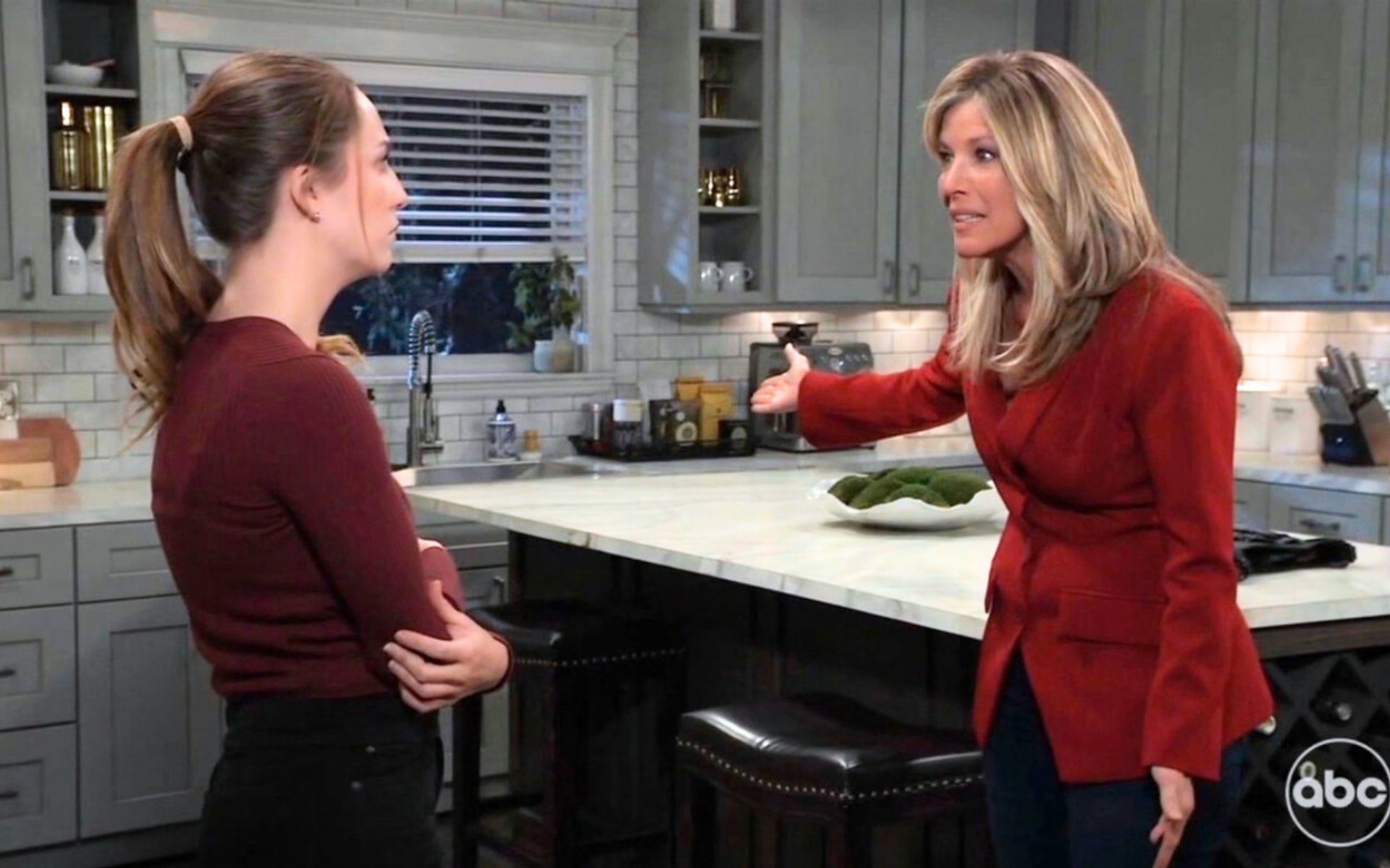 General Hospital's Josslyn and Carly argue about her WSB secret | Image: ABC