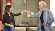 Anna (Finola Hughes) and Luke (Anthony Geary) on General Hospital | Image: JPI